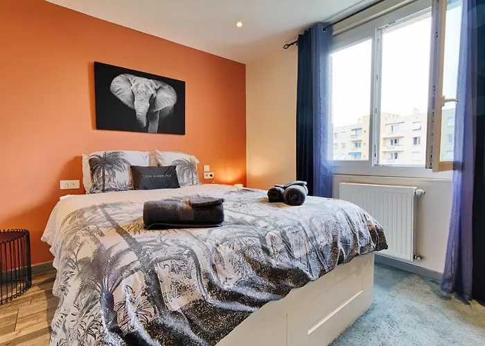 Apartment 006 - Le Corum 2 Chambres, Parking, Wifi, Clim, Centre