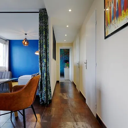 006 - Le Corum 2 Chambres, Parking, Wifi, Clim, Centre